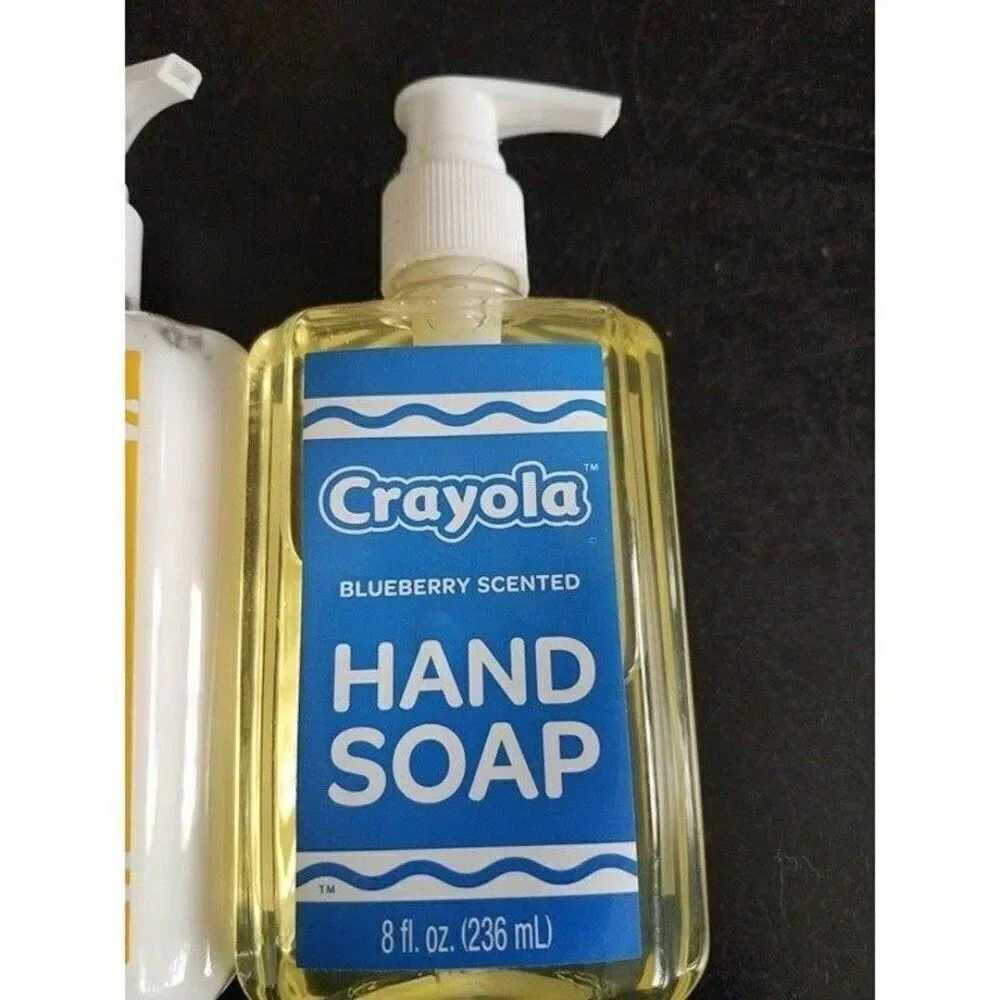 Crayola Kids Hand Wash Blueberry Scent & Lotion Lemon Scent Set